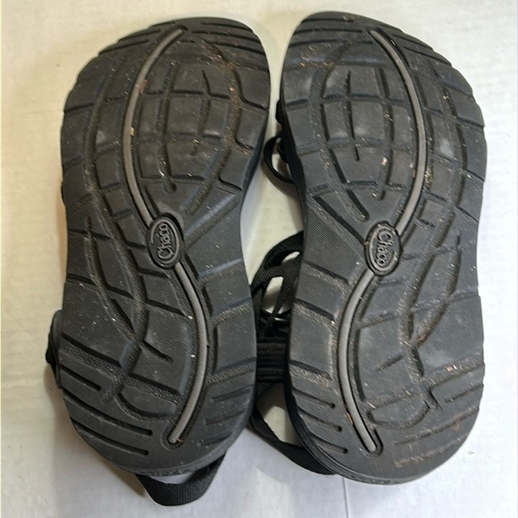 CHACO WOMENS BLACK STRAPPY ADJUSTABLE. STRAPS OUTDOOR SPORTS SANDAL SZ W10 - Picture 9 of 12